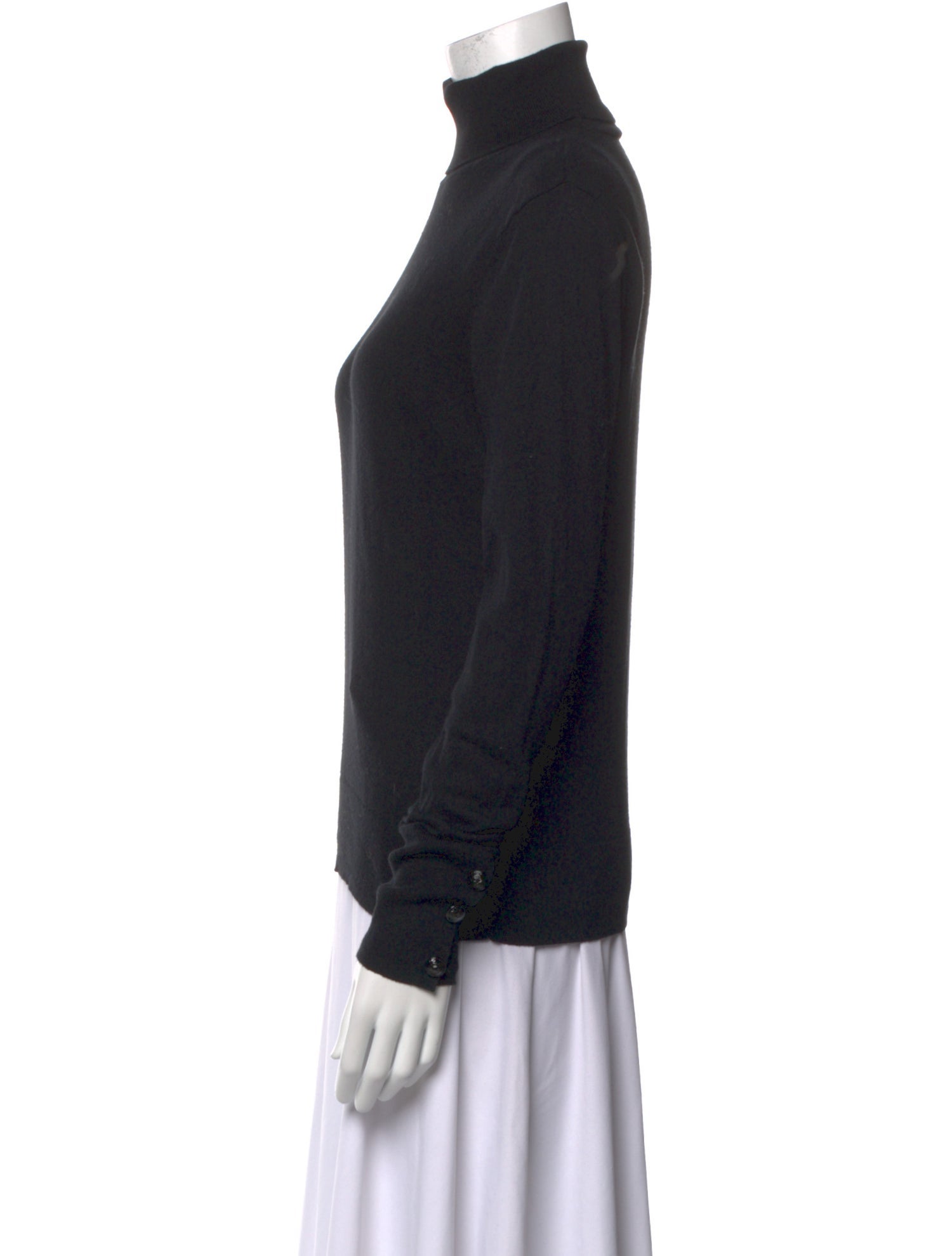 L'Agence Turtleneck Long Sleeve Sweatshirt