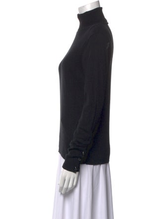 L'Agence Turtleneck Long Sleeve Sweatshirt