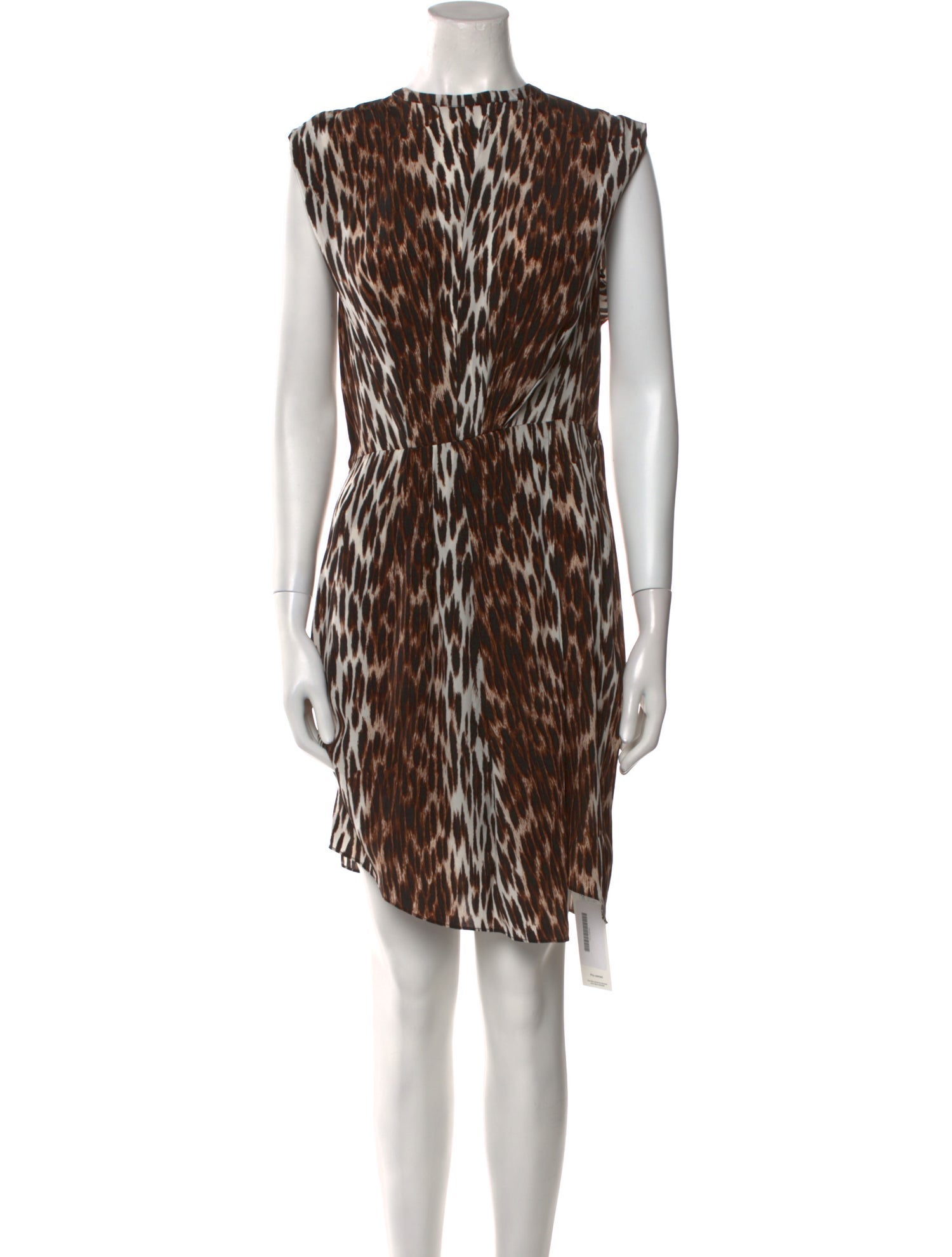 L'Agence Silk Knee-Length Dress w/ Tags