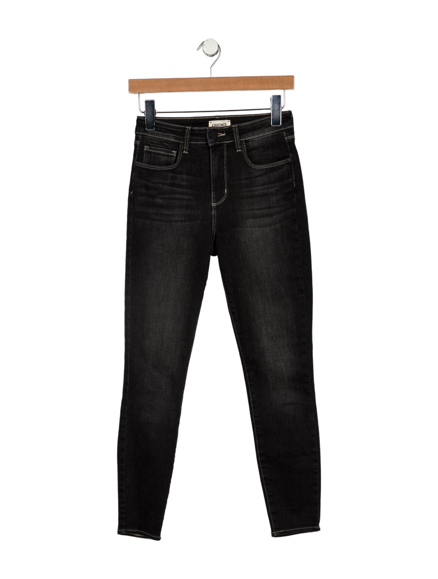 L'Agence Mid-Rise Skinny Leg Jeans