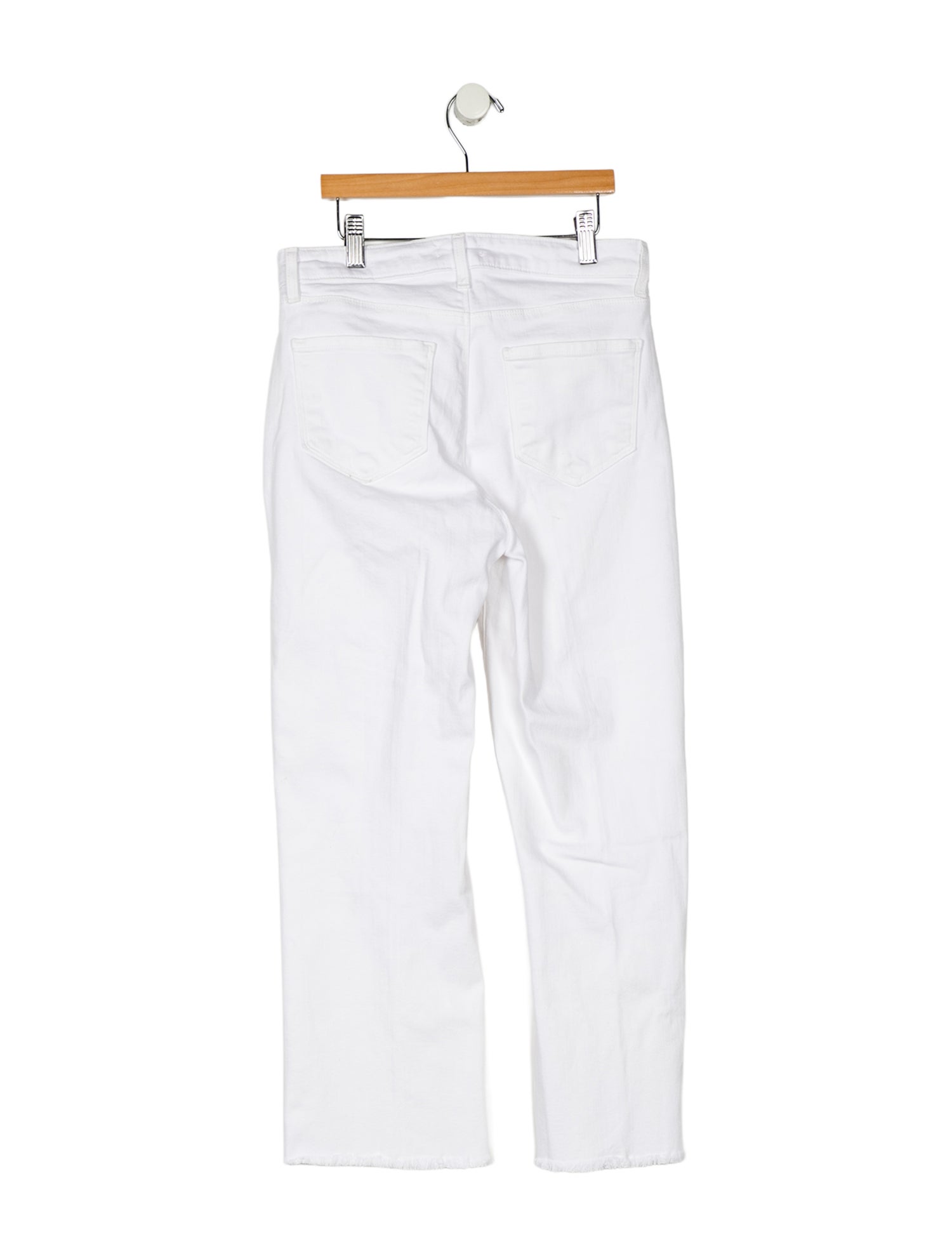 L'Agence Mid-Rise Wide Leg Jeans