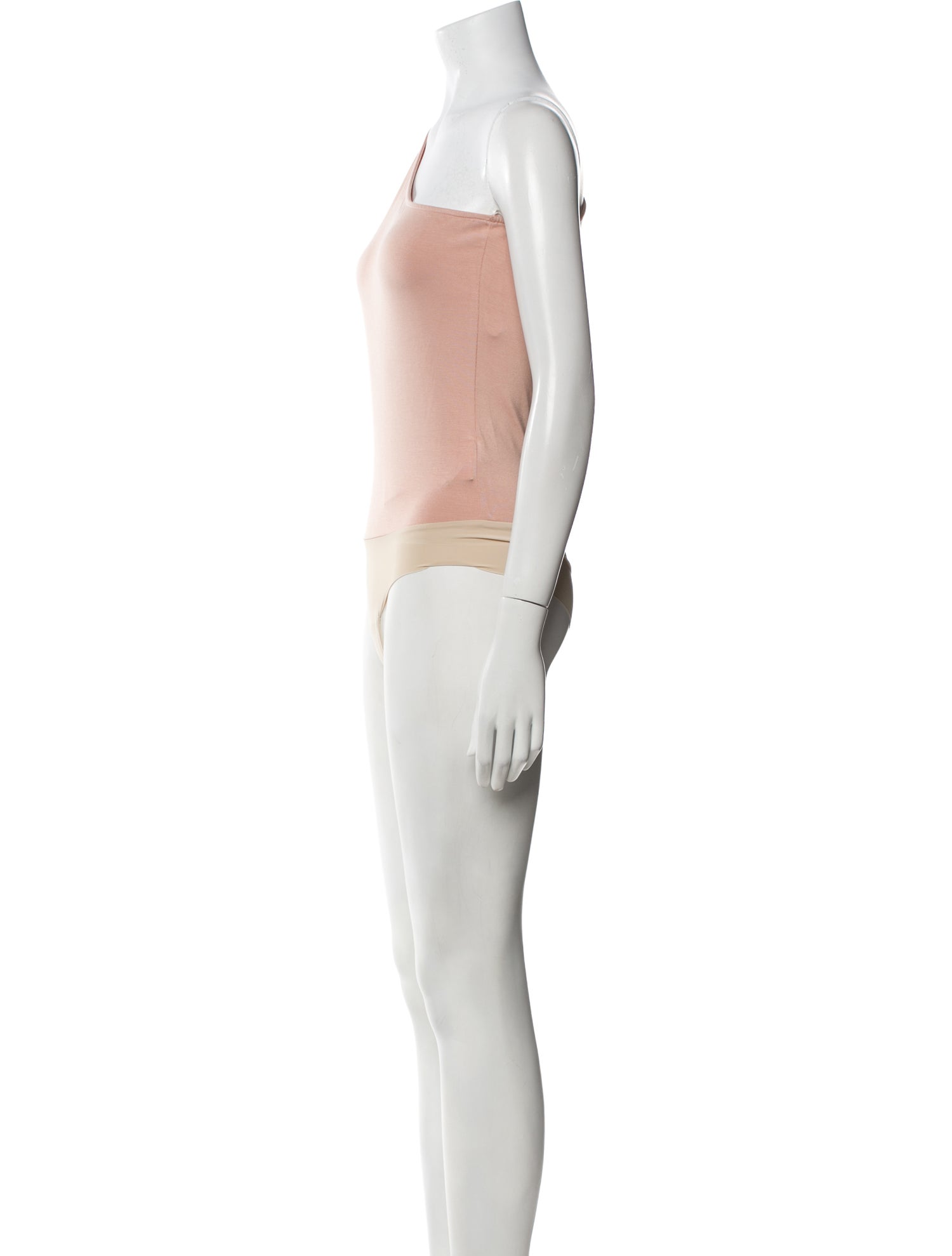 L'Agence One-Shoulder Sleeveless Bodysuit