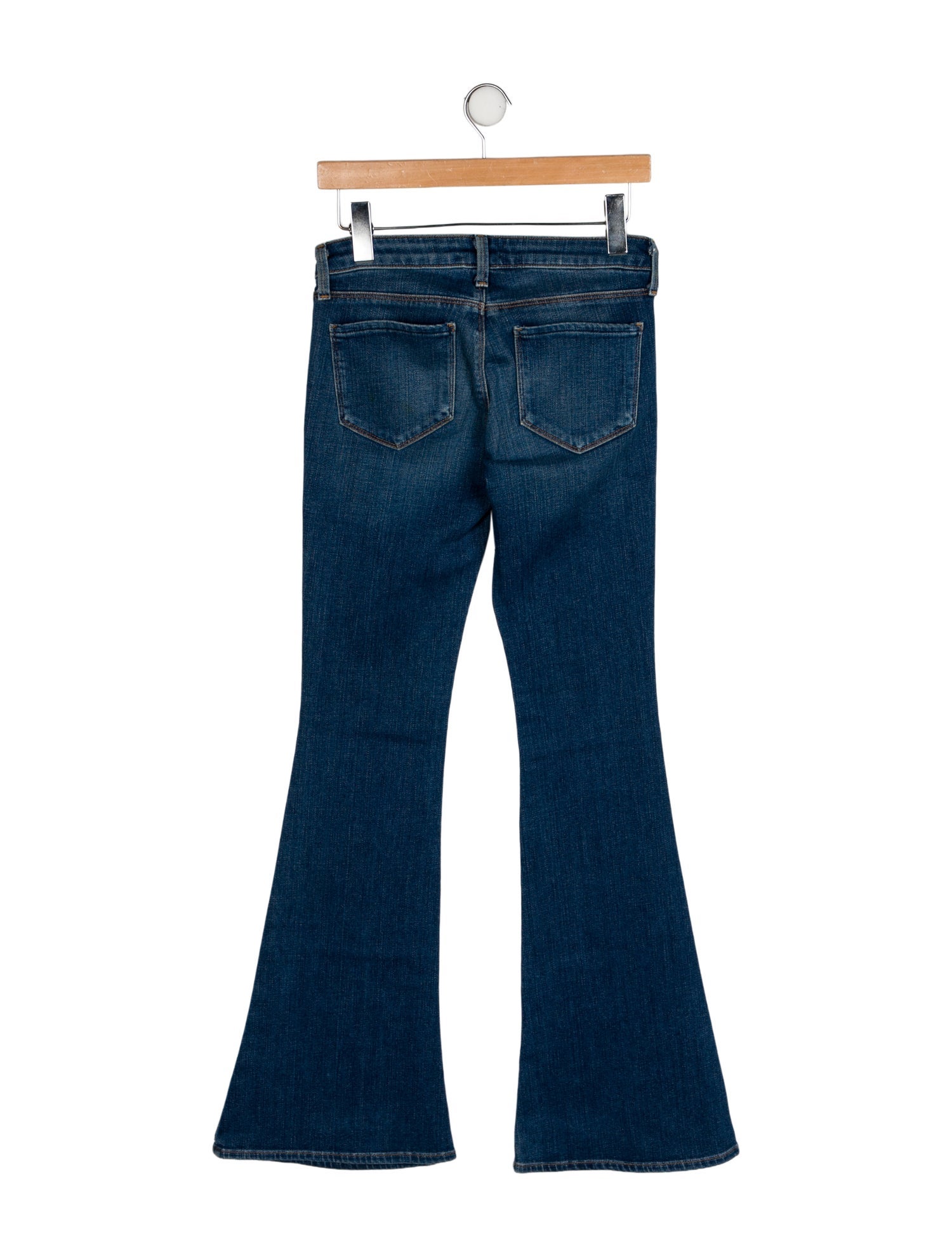 L'Agence Low-Rise Wide Leg Jeans