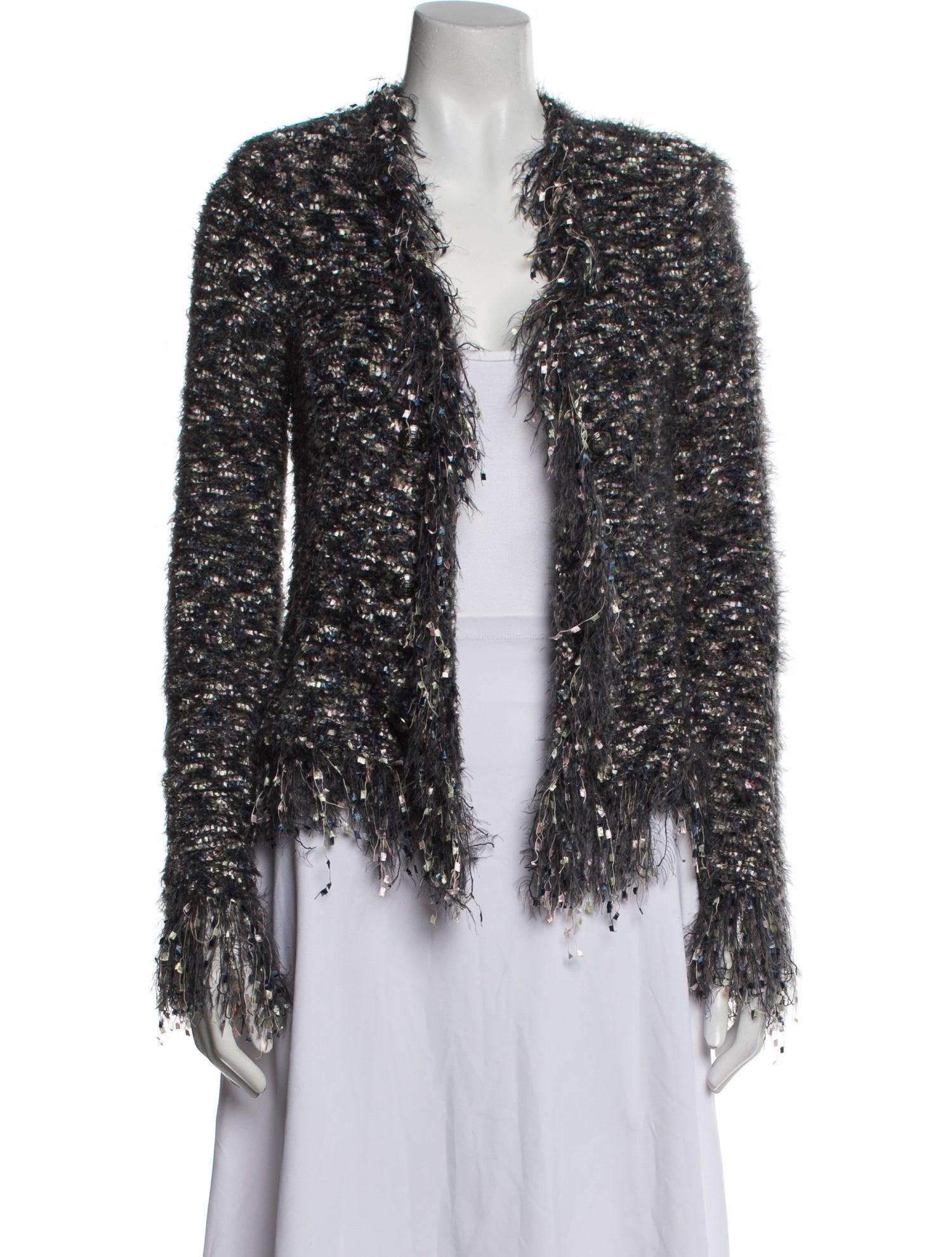 L'Agence Tweed Pattern Jacket