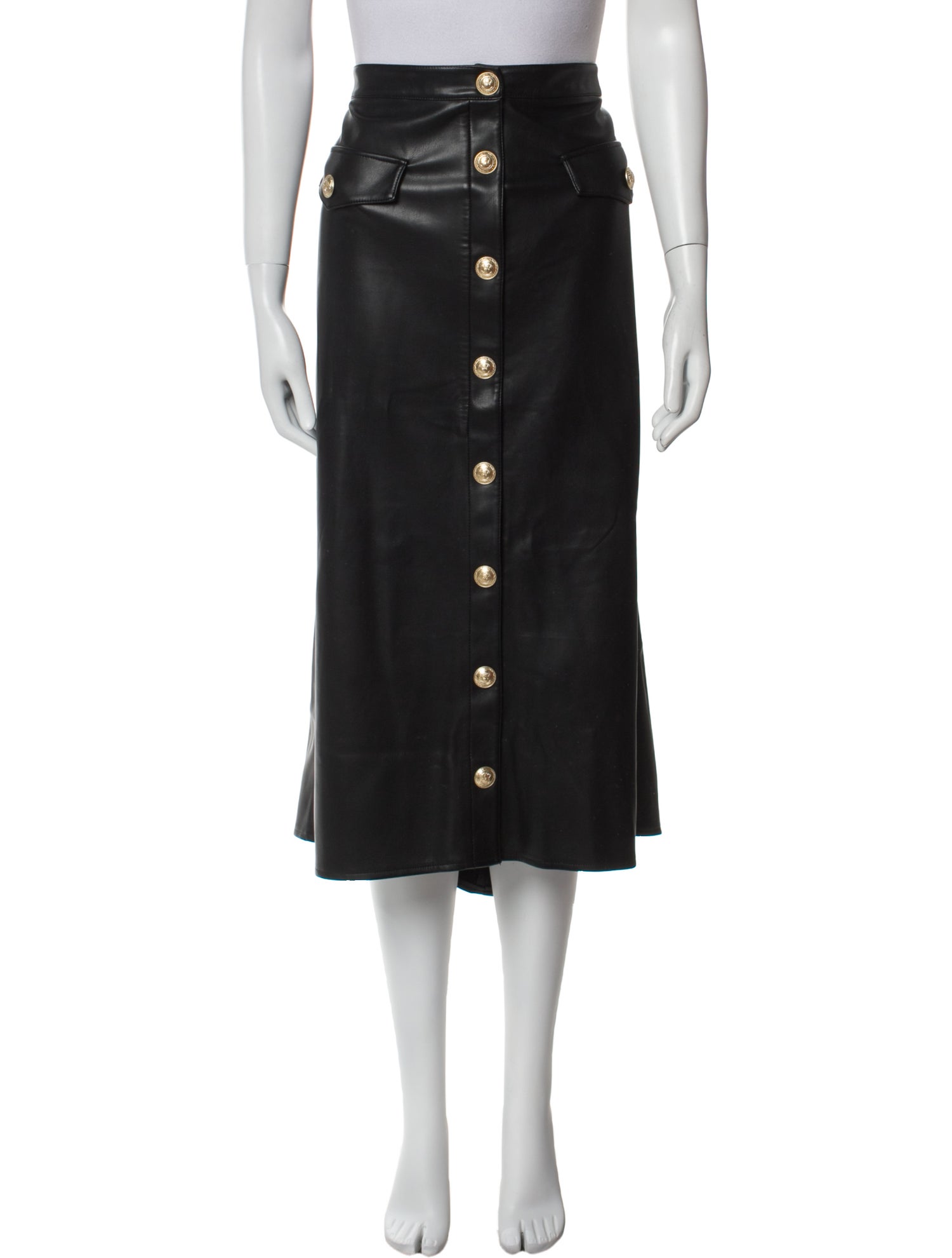 L'Agence Midi Length Skirt