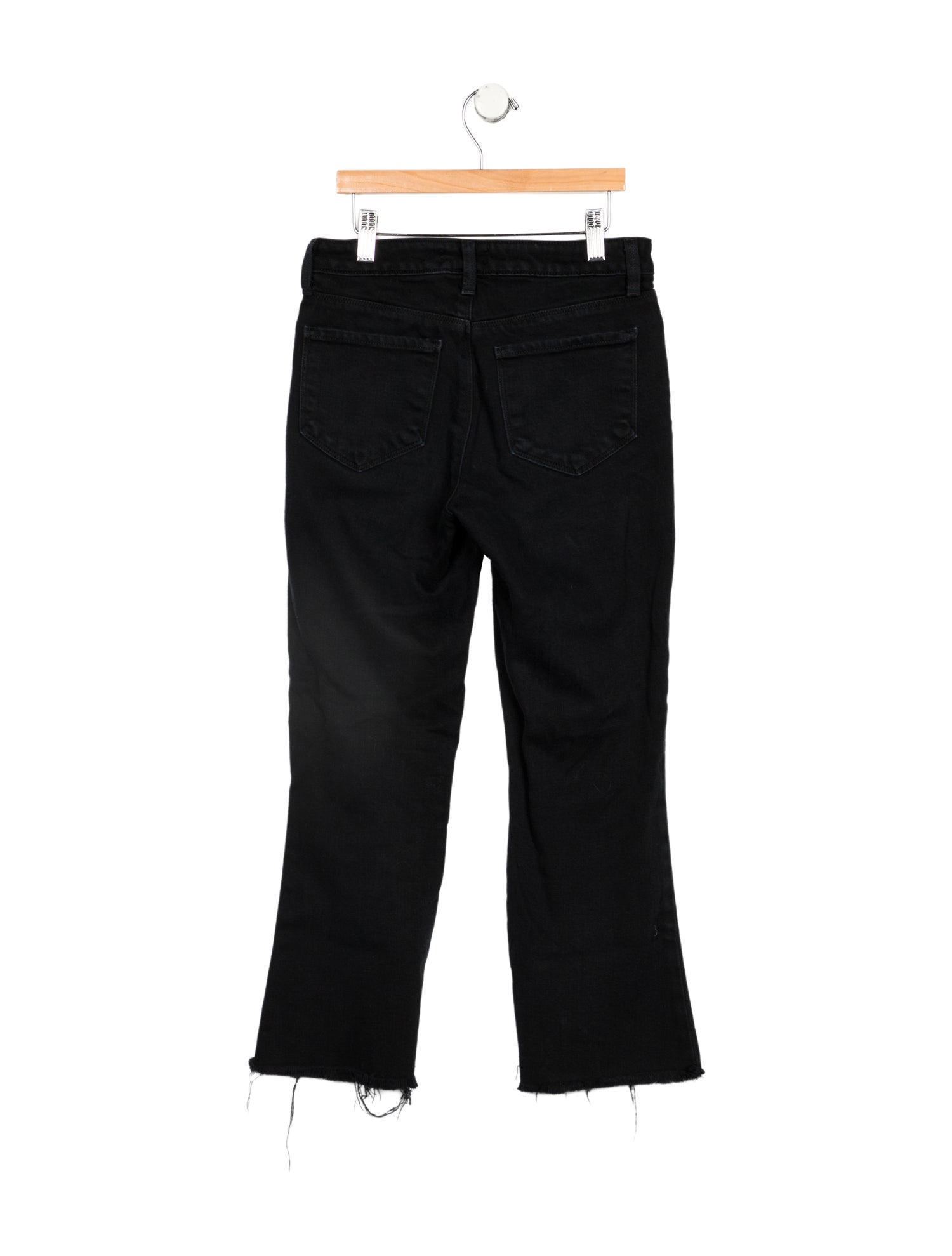 L'Agence Mid-Rise Wide Leg Jeans