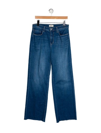 L'Agence High-Rise Wide Leg Jeans