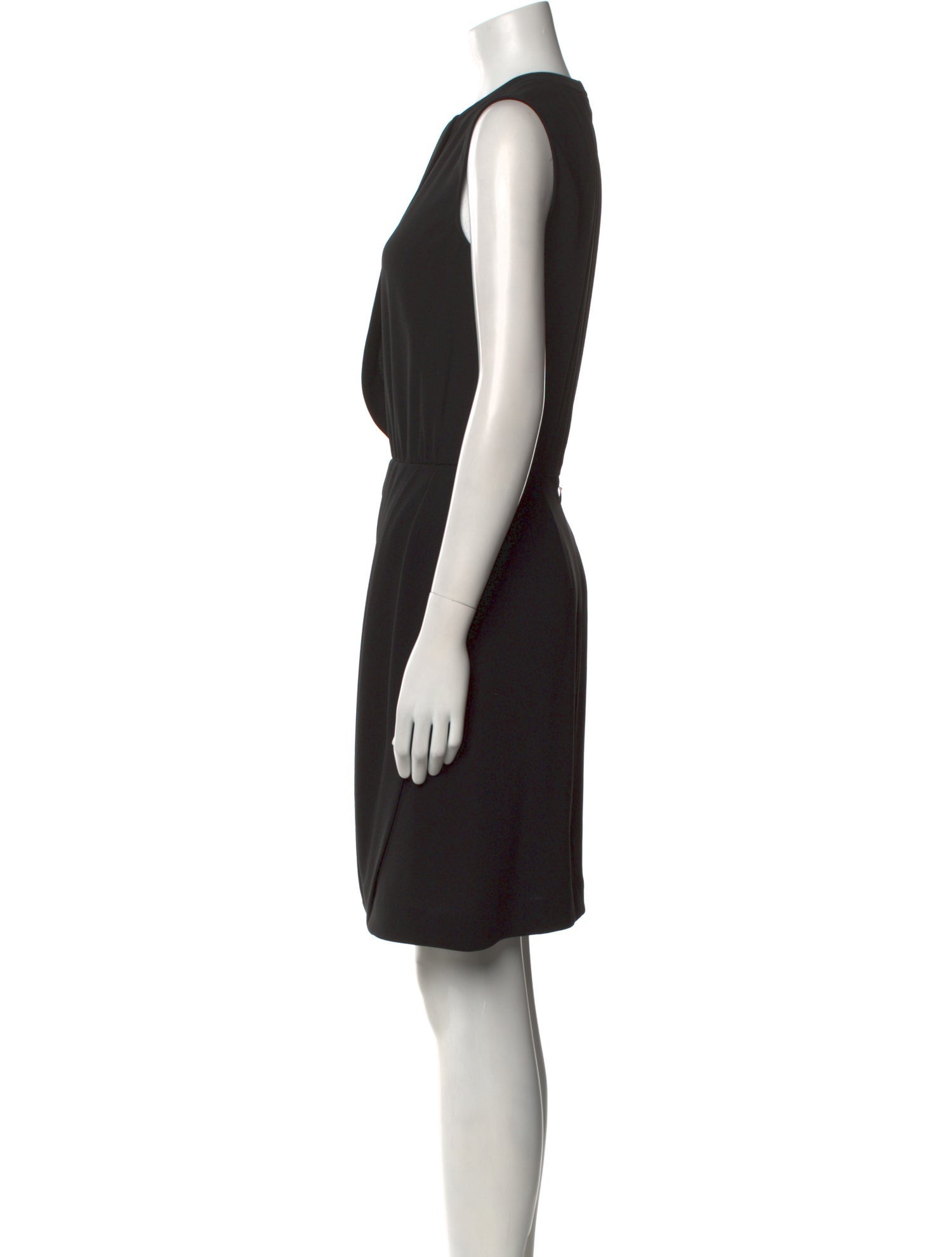 L'Agence Crew Neck Knee-Length Dress