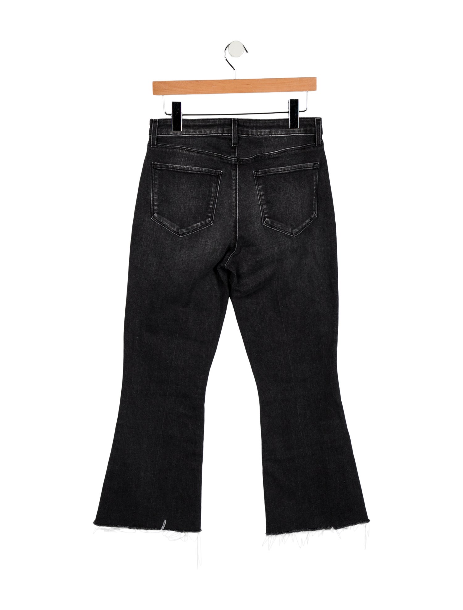 L'Agence Mid-Rise Wide Leg Jeans