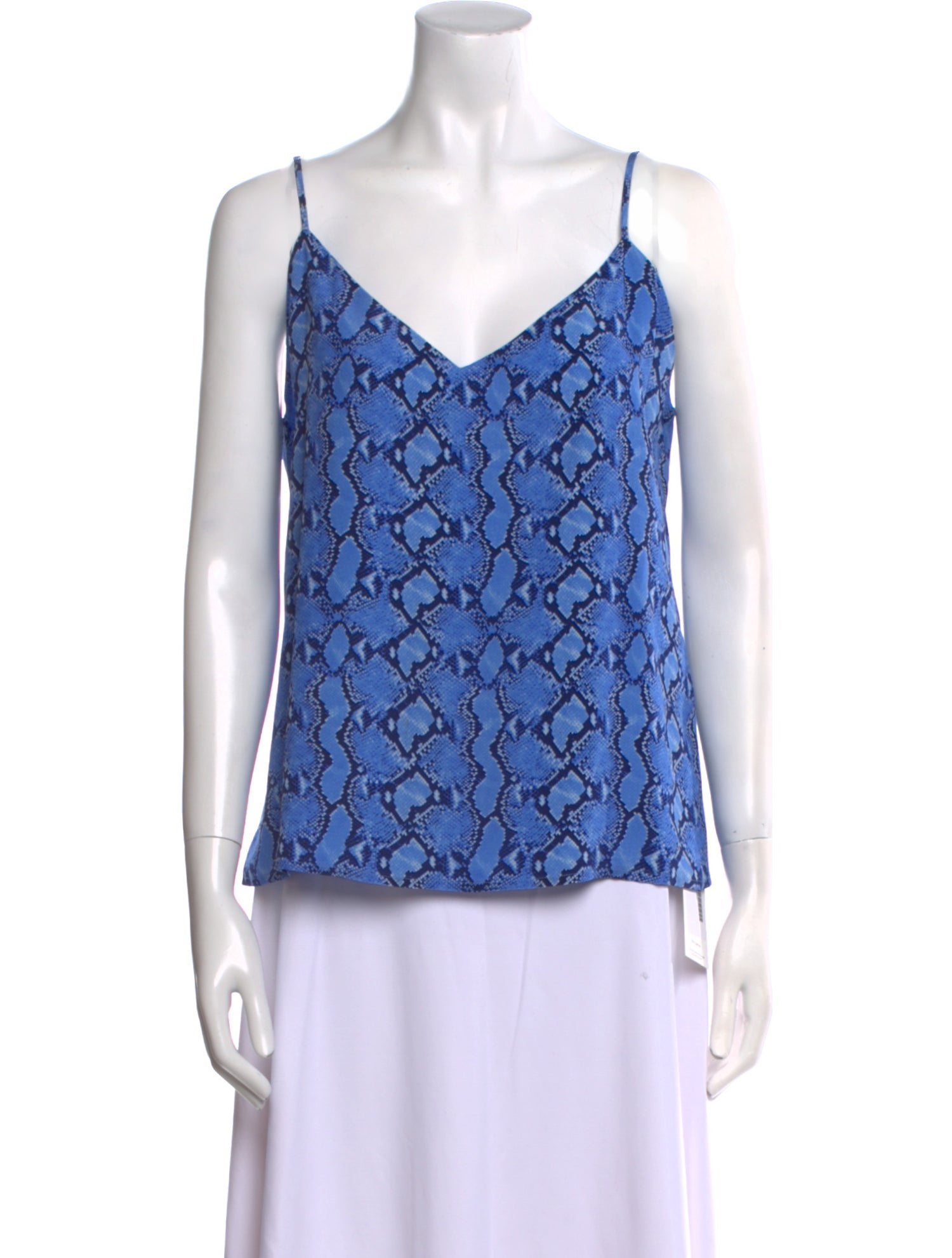 L'Agence Silk Printed Top