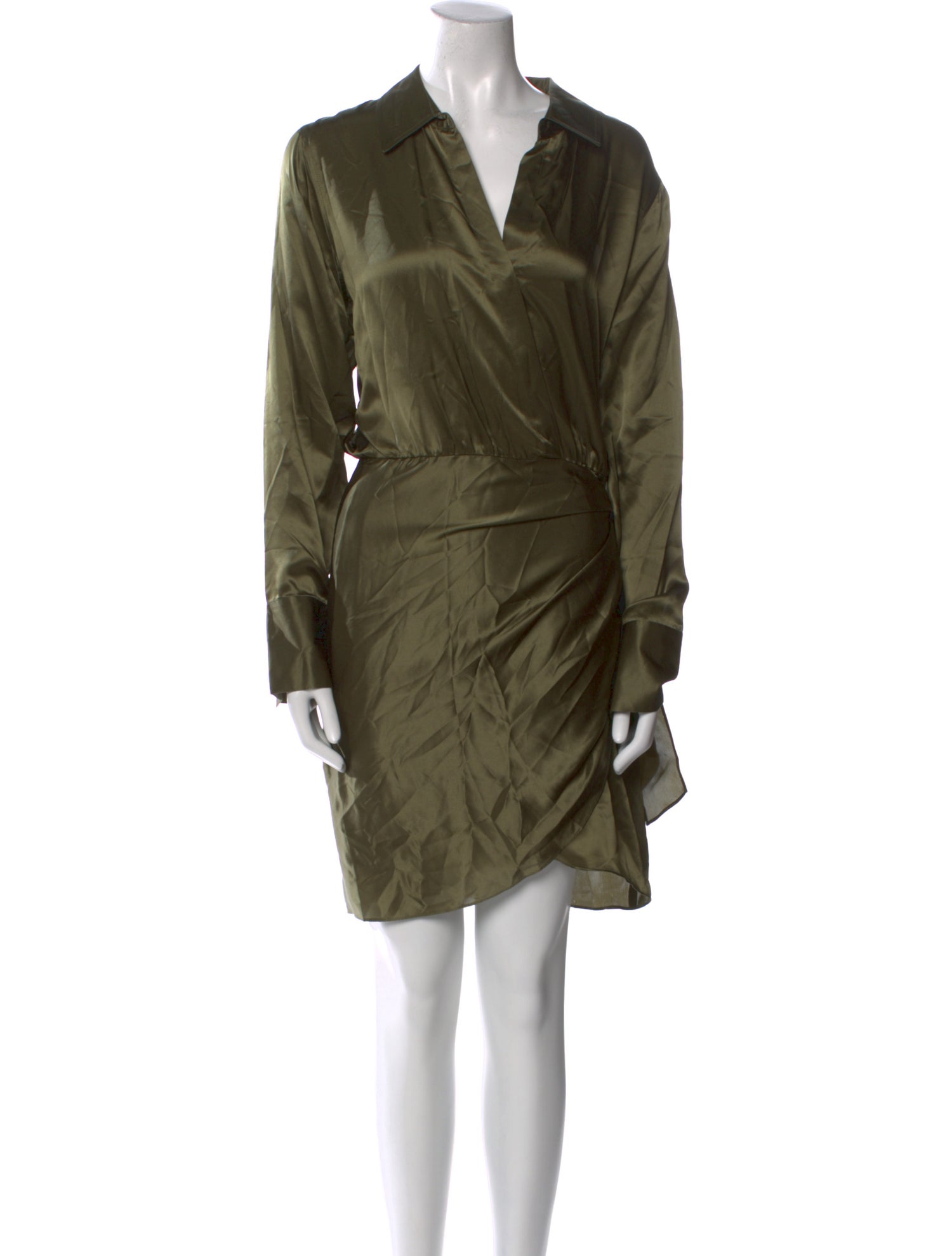 L'Agence Silk Knee-Length Dress w/ Tags