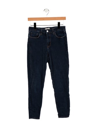 L'Agence Mid-Rise Skinny Leg Jeans