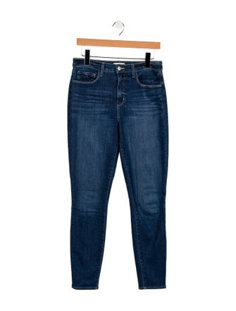 L'Agence Mid-Rise Skinny Leg Jeans