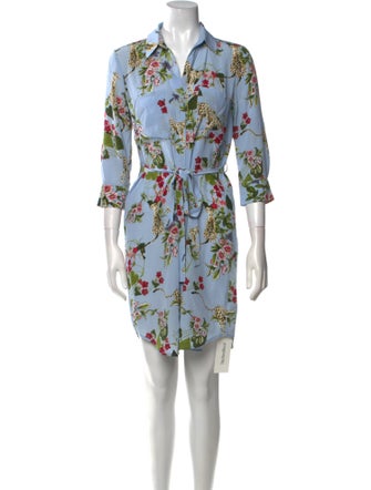 L'Agence Silk Mini Dress