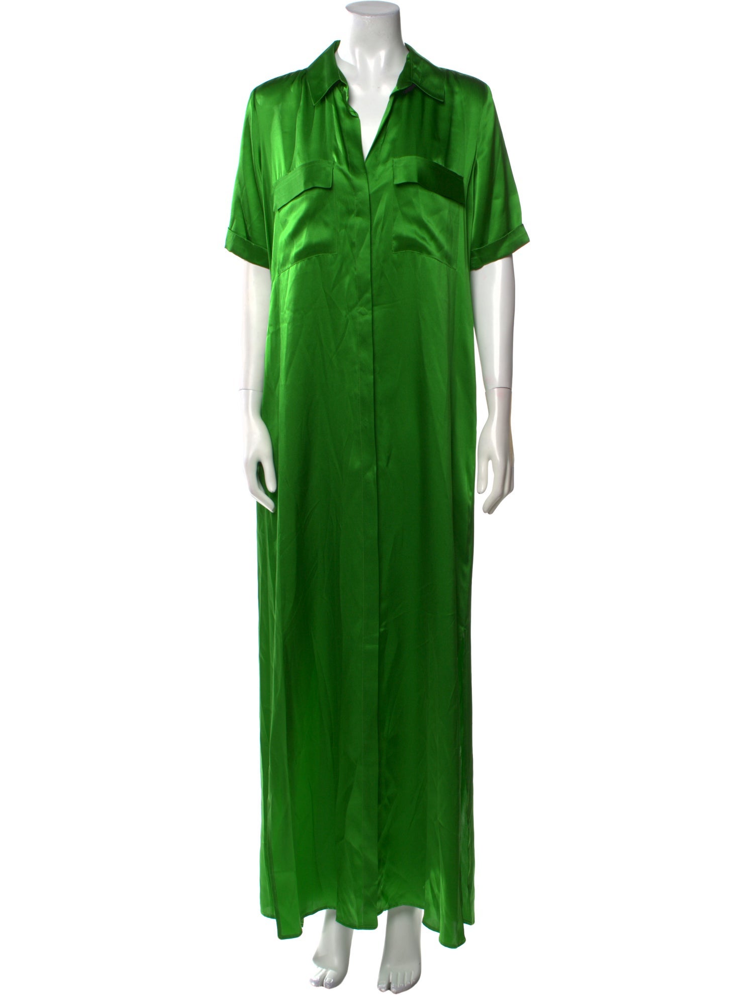 L'Agence Silk Long Dress w/ Tags