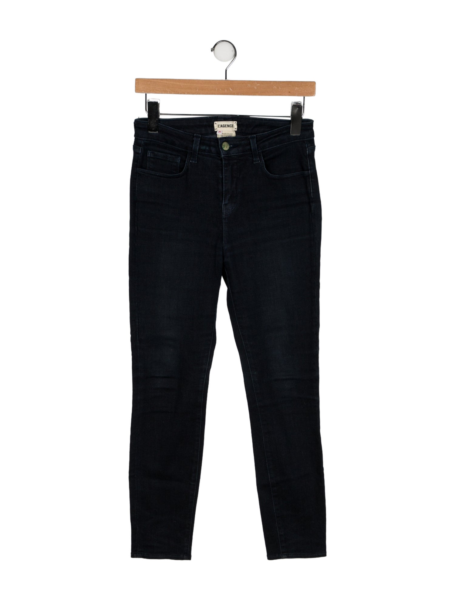L'Agence Mid-Rise Skinny Leg Jeans