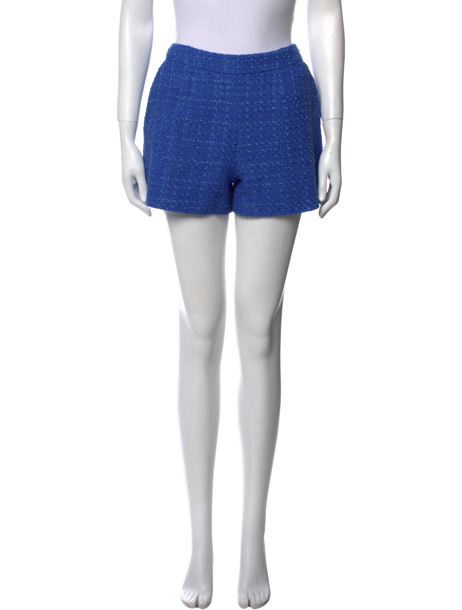 L'Agence Tweed Pattern Mini Shorts w/ Tags