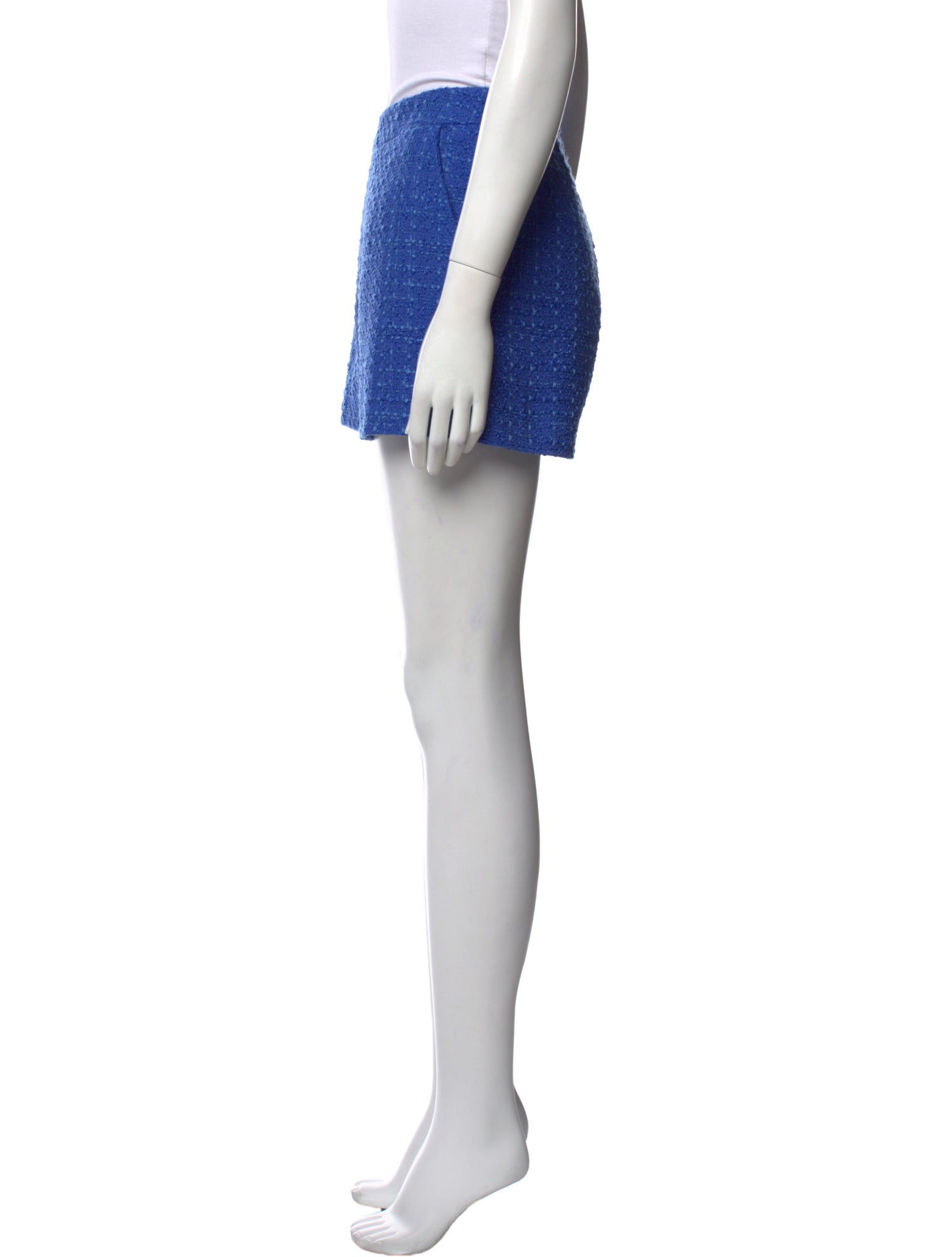 L'Agence Tweed Pattern Mini Shorts w/ Tags