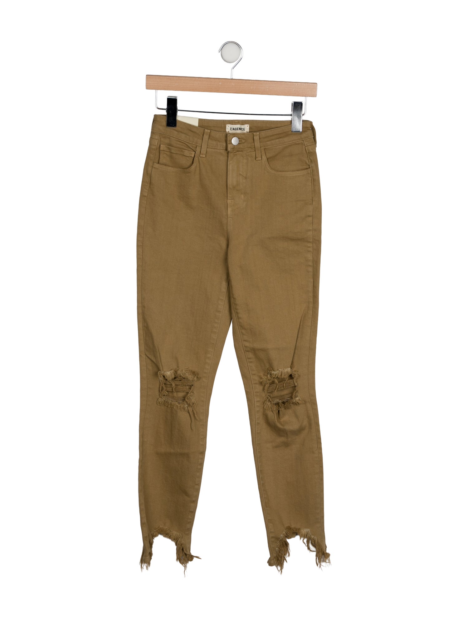 L'Agence Mid-Rise Skinny Leg Jeans