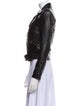 L'Agence Leather Biker Jacket