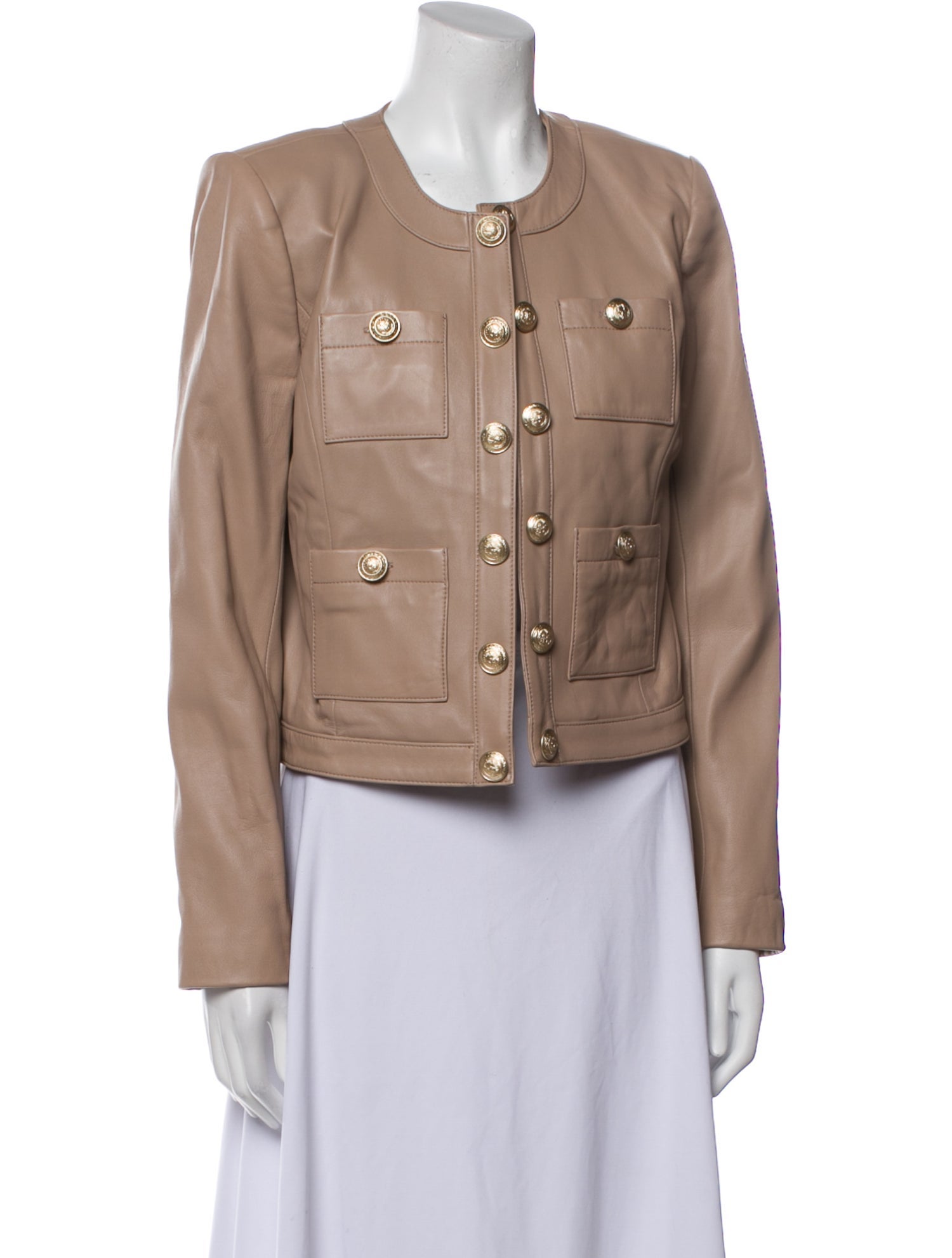 L'Agence Leather Jacket w/ Tags