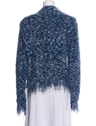 L'Agence Tweed Pattern Evening Jacket