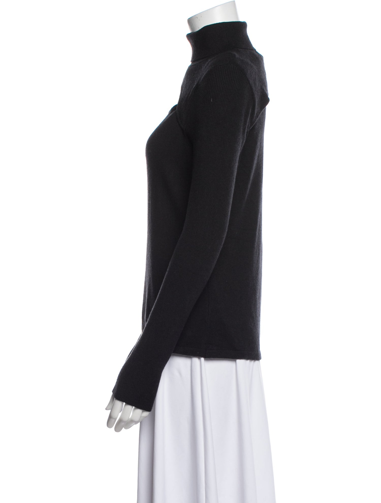 L'Agence Turtleneck Long Sleeve Sweatshirt