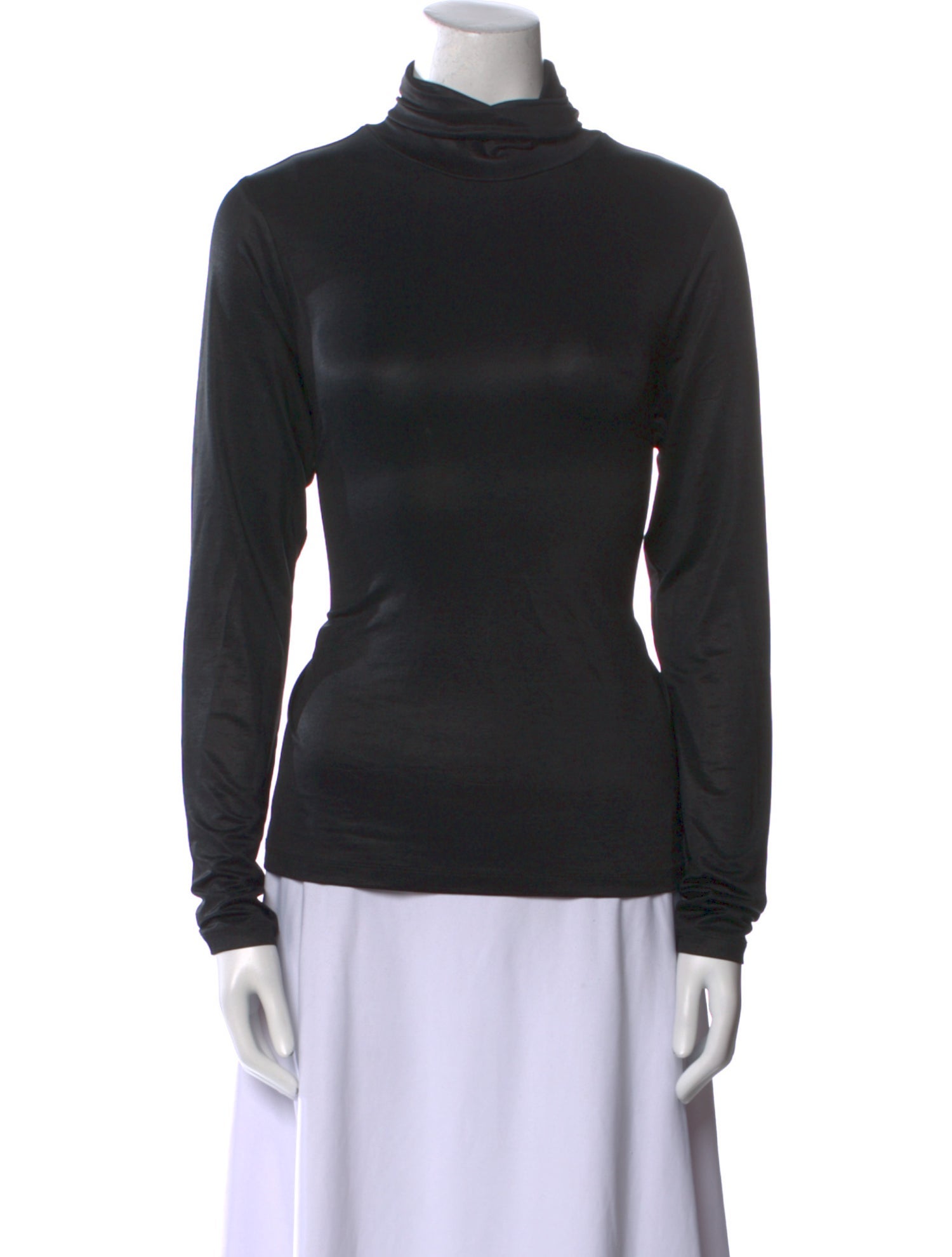 L'Agence Turtleneck Long Sleeve Sweatshirt