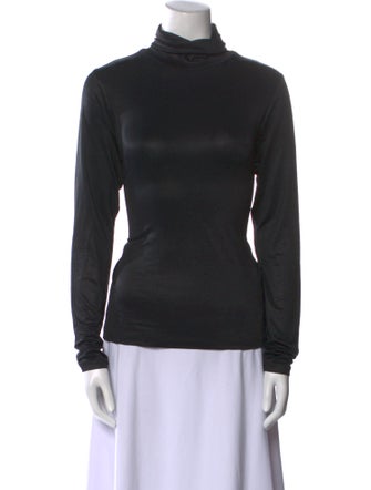 L'Agence Turtleneck Long Sleeve Sweatshirt