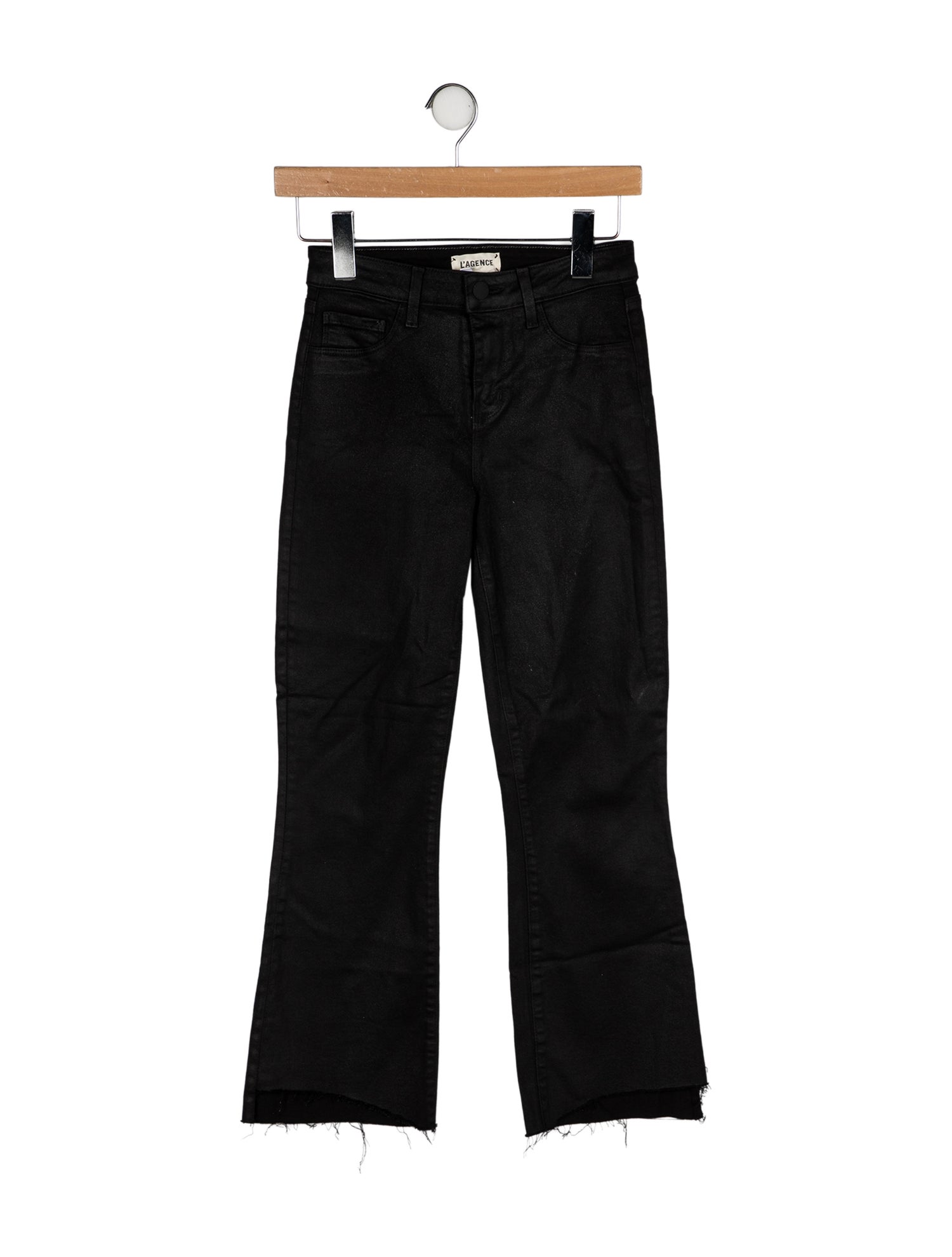 L'Agence High-Rise Straight Leg Jeans