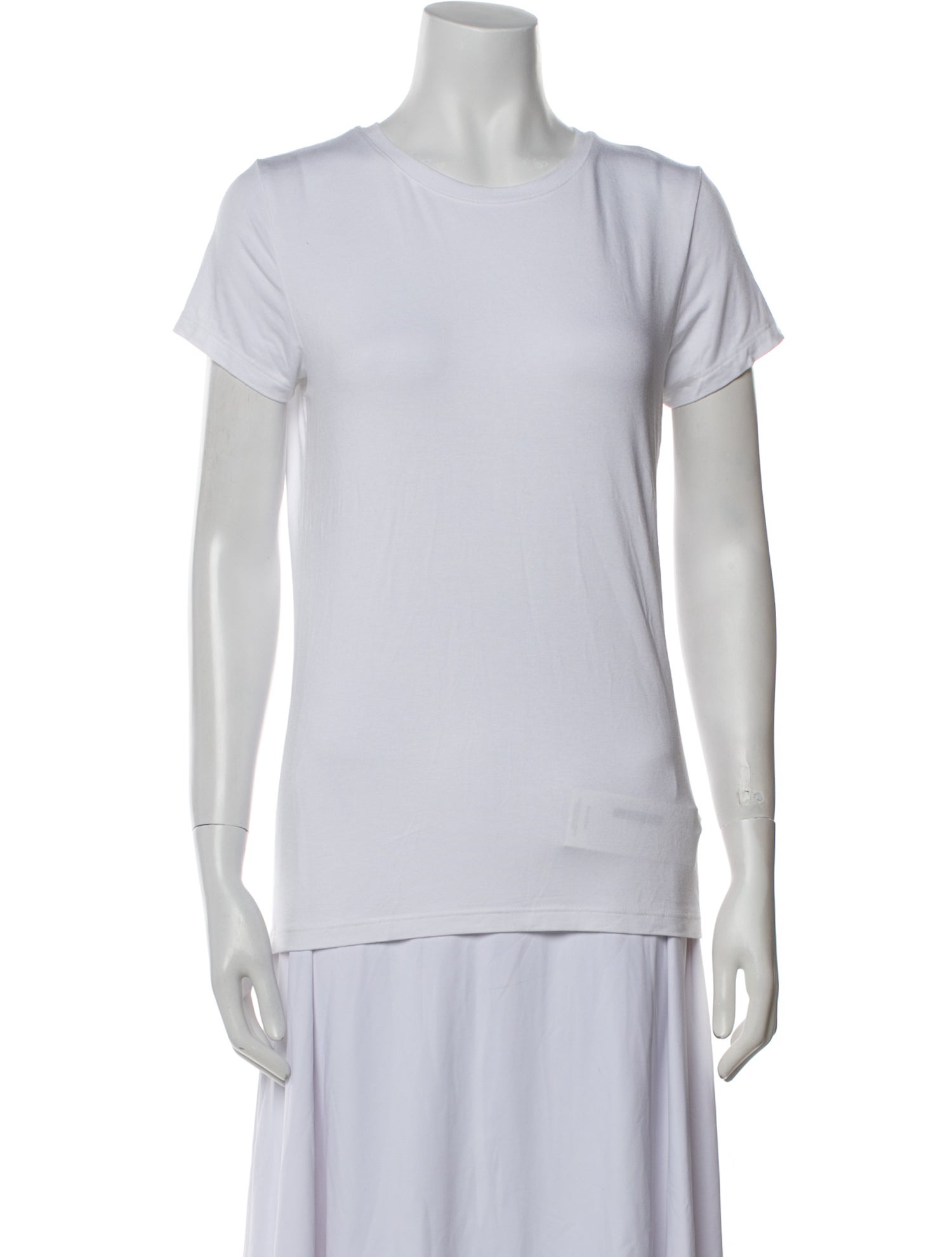 L'Agence Crew Neck Short Sleeve T-Shirt