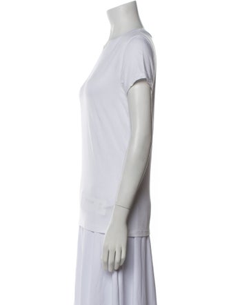 L'Agence Crew Neck Short Sleeve T-Shirt