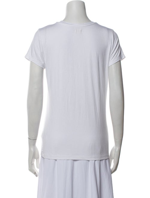 L'Agence Crew Neck Short Sleeve T-Shirt
