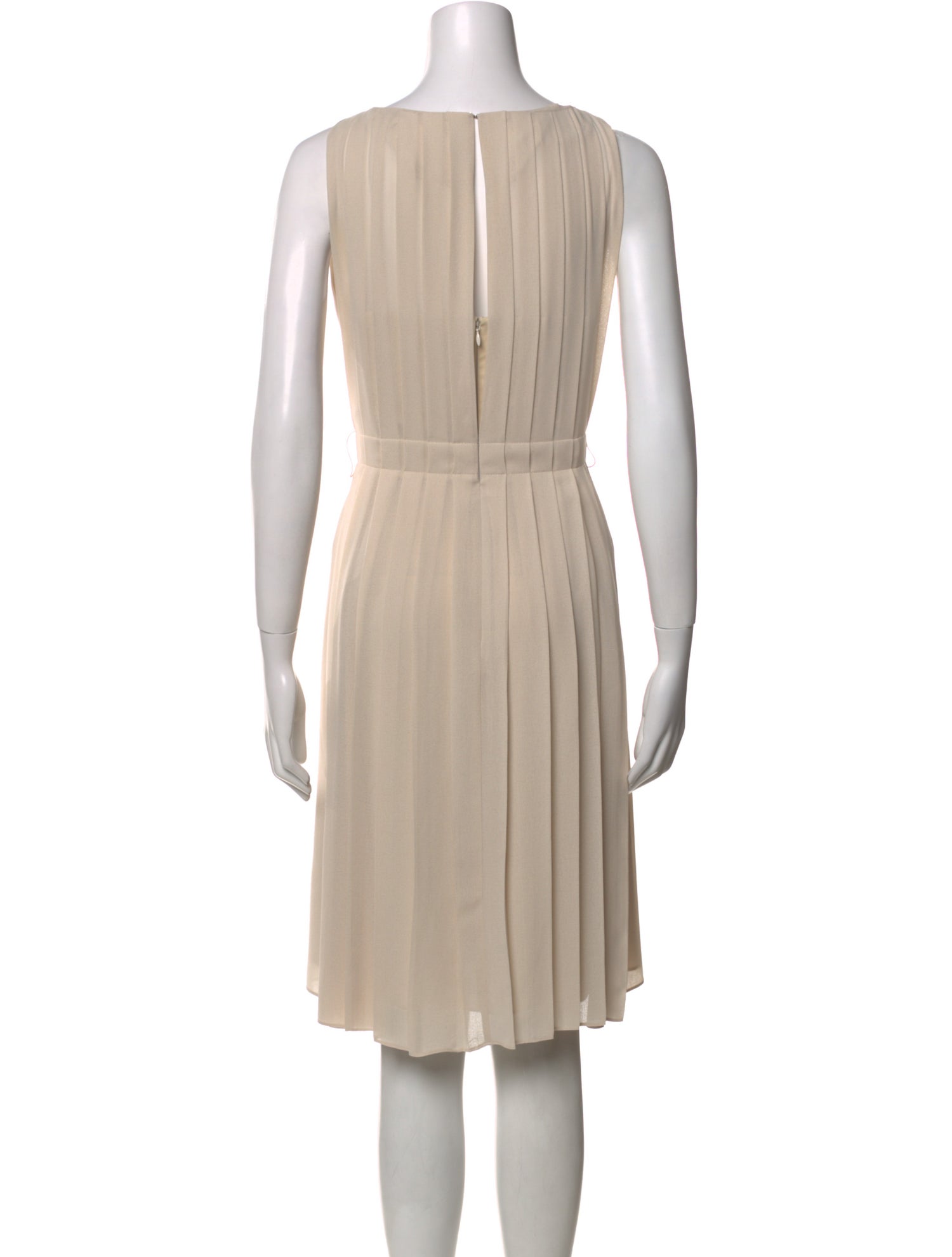 L'Agence Scoop Neck Mini Dress