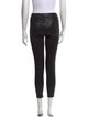 L'Agence Lamb Leather Skinny Leg Pants