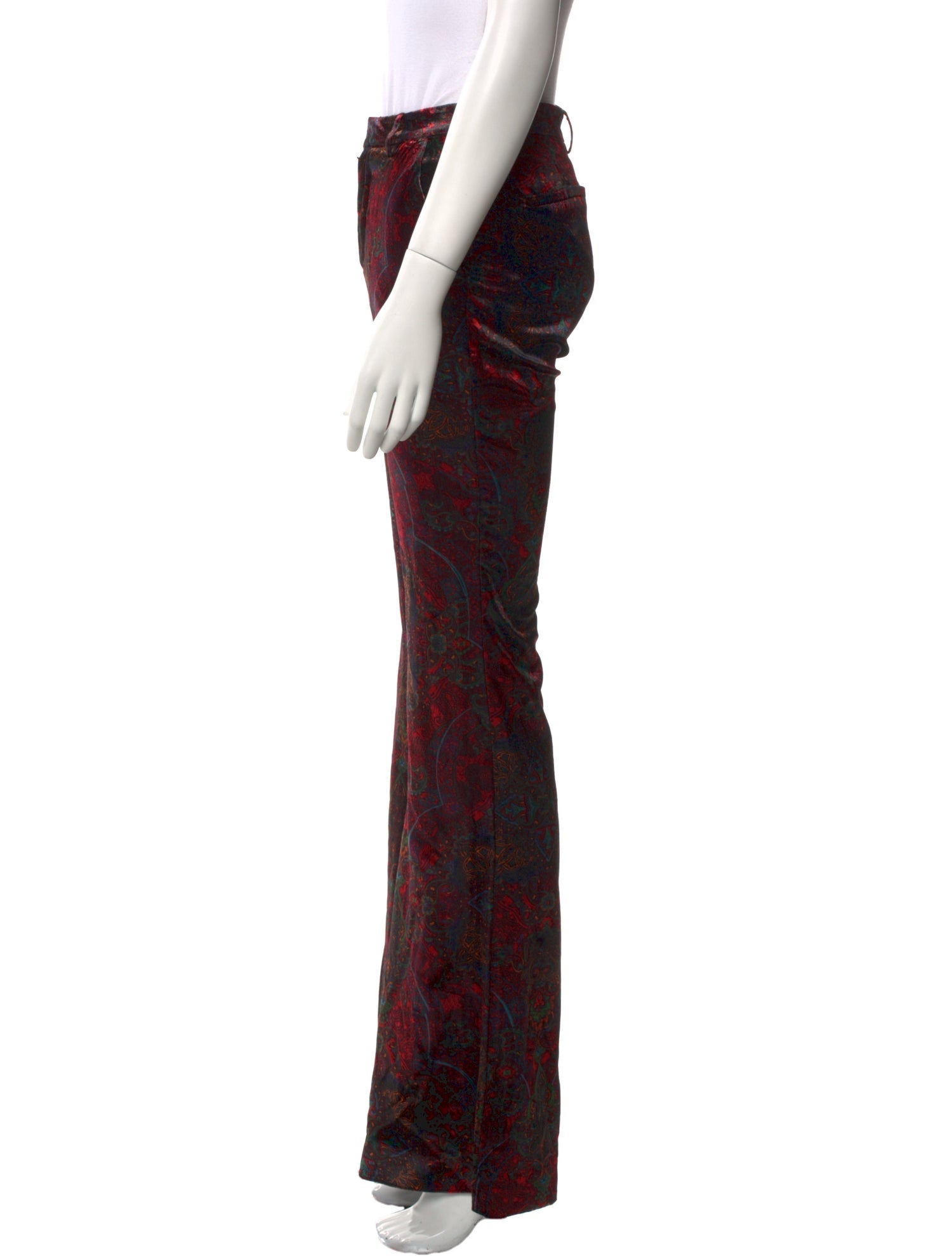 L'Agence Suede Wide Leg Pants w/ Tags