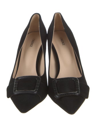 L'Agence Suede Pumps