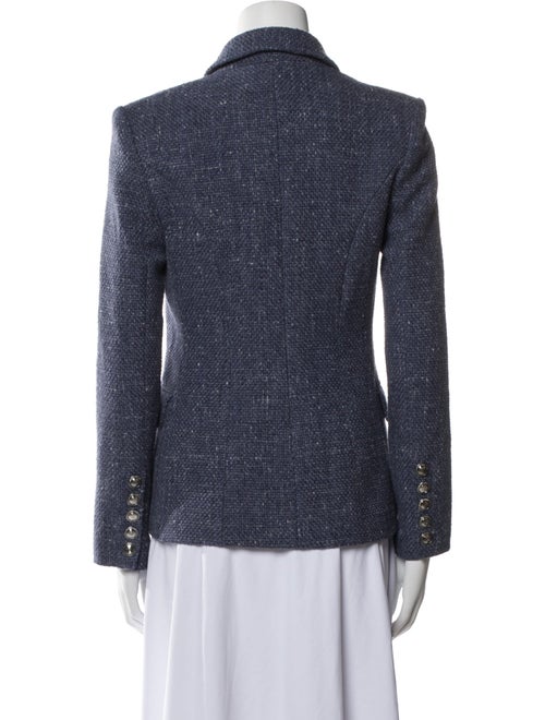 L'Agence Tweed Pattern Blazer