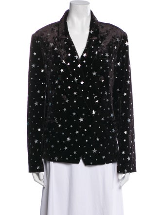 L'Agence Printed Blazer