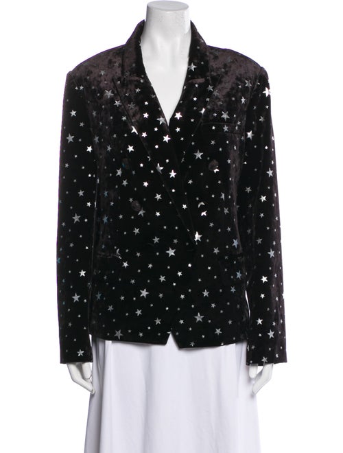 L'Agence Printed Blazer
