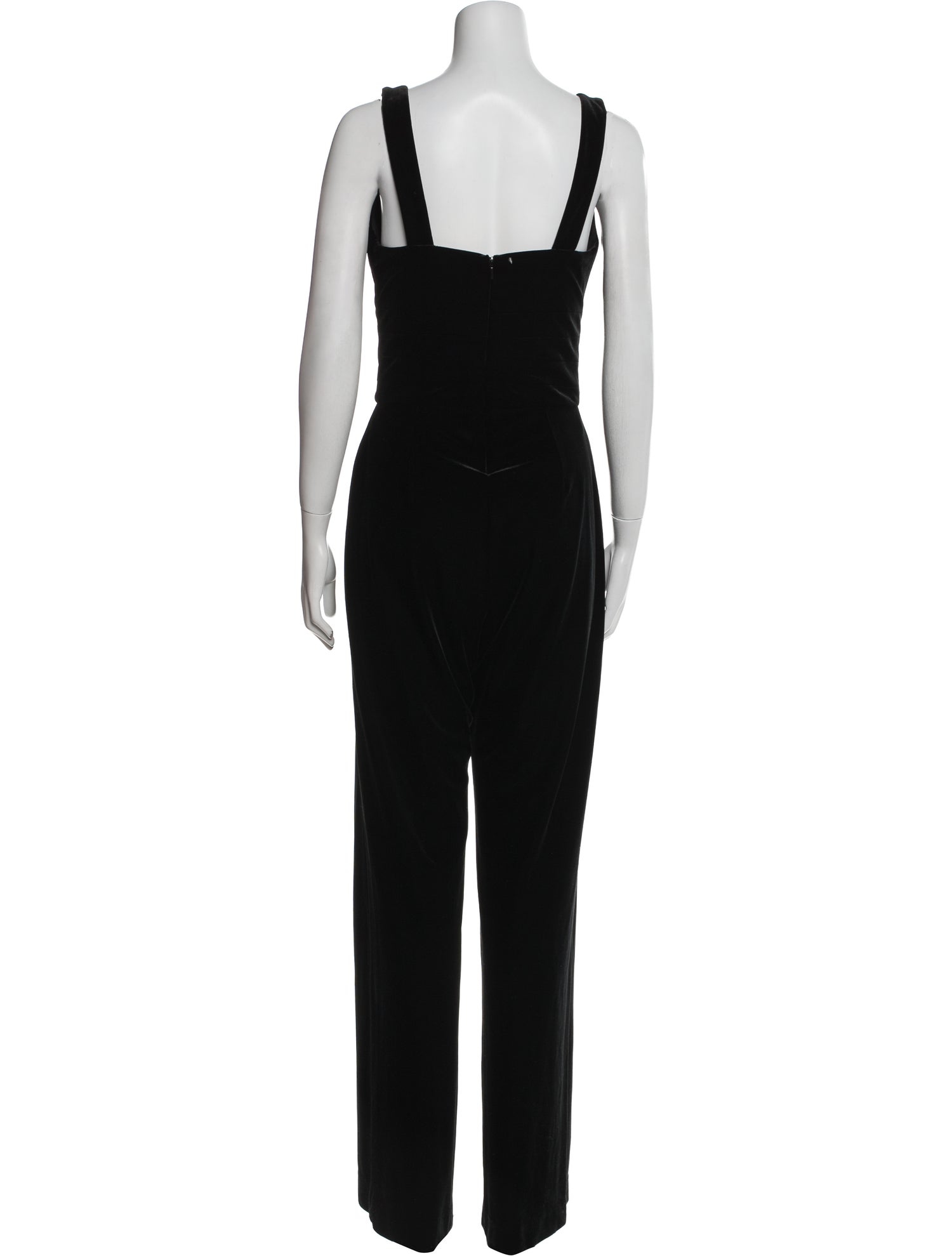 L'Agence Plunge Neckline Jumpsuit