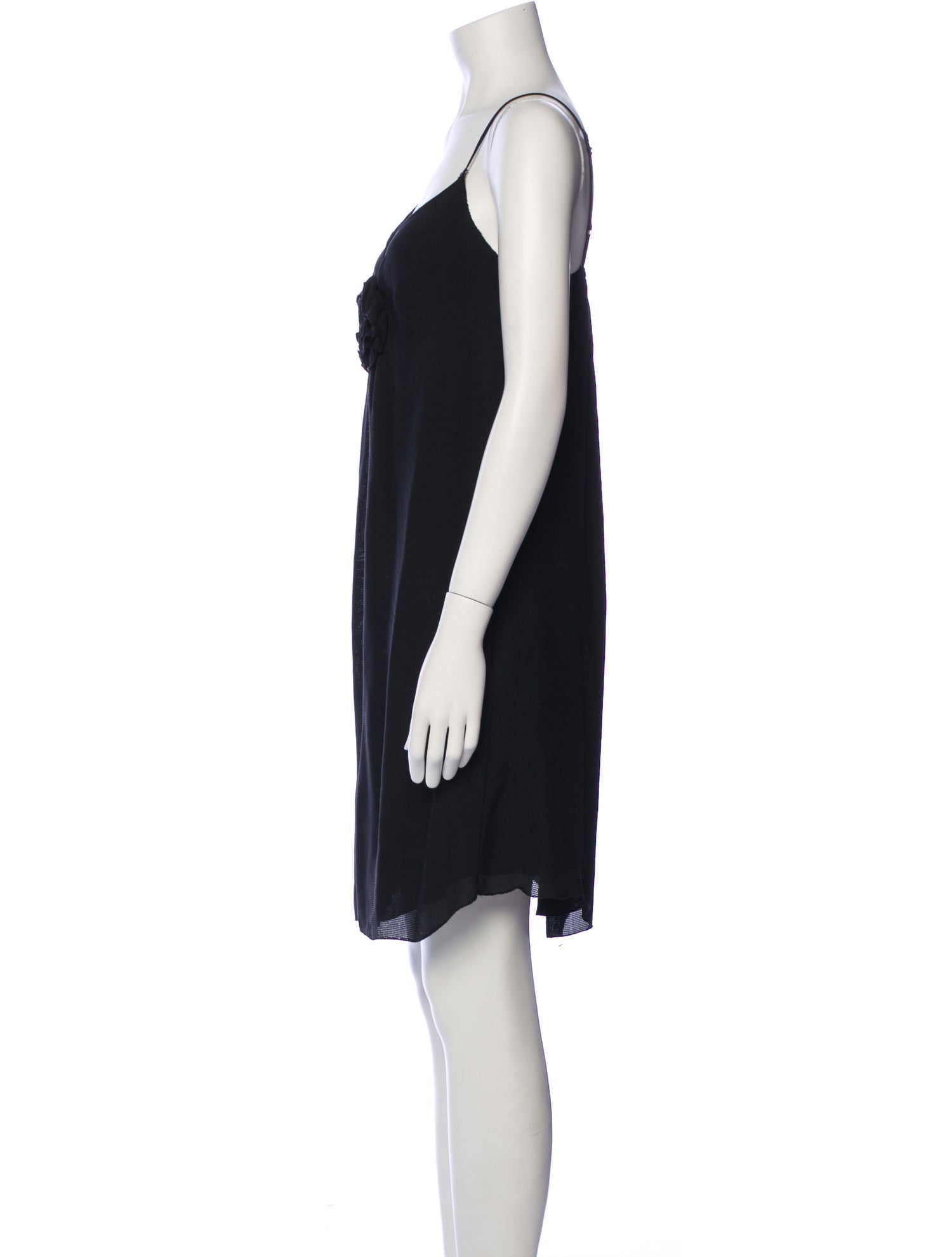L'Agence Silk Knee-Length Dress