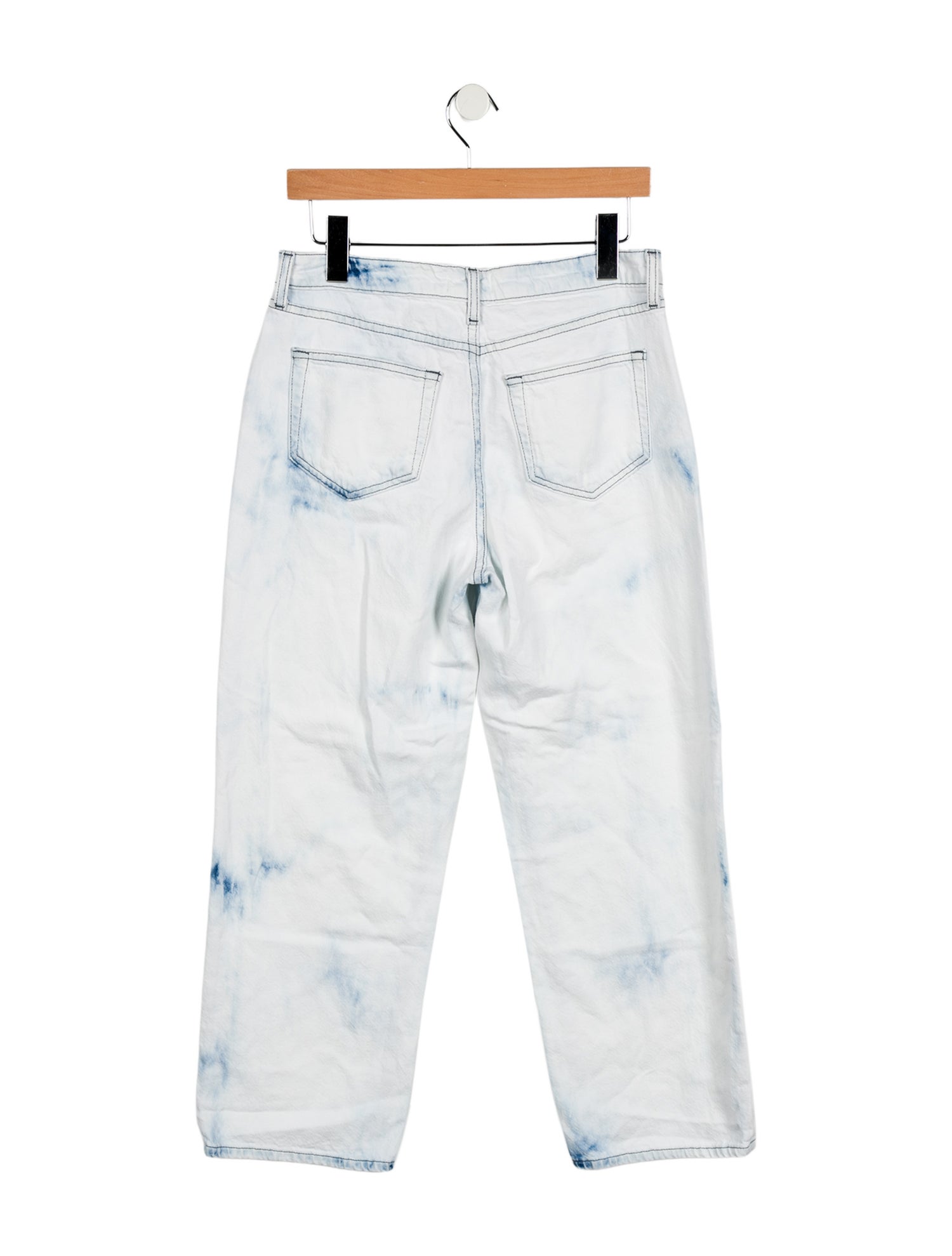 L'Agence Mid-Rise Wide Leg Jeans