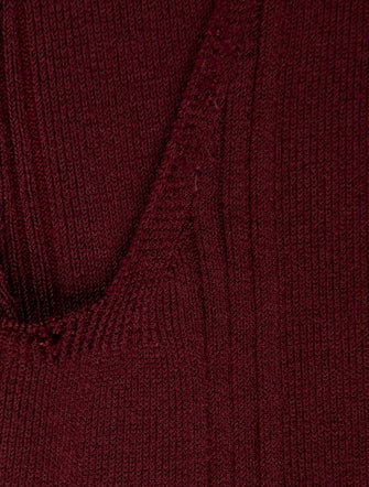 L'Agence Crew Neck Midi Length Dress