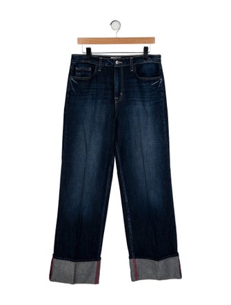 L'Agence High-Rise Wide Leg Jeans