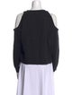 L'Agence Scoop Neck Long Sleeve Sweatshirt