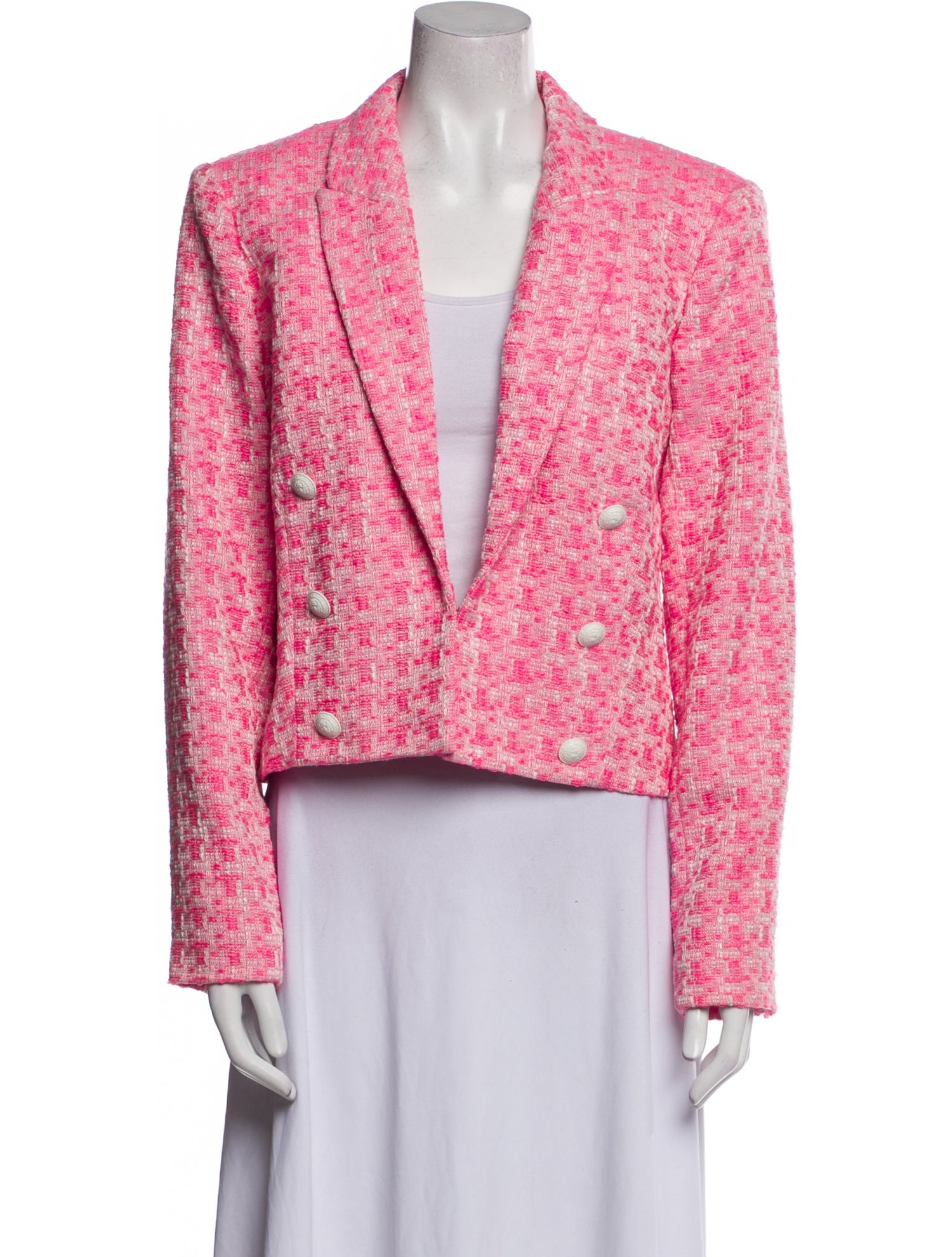 L'Agence Tweed Pattern Blazer w/ Tags