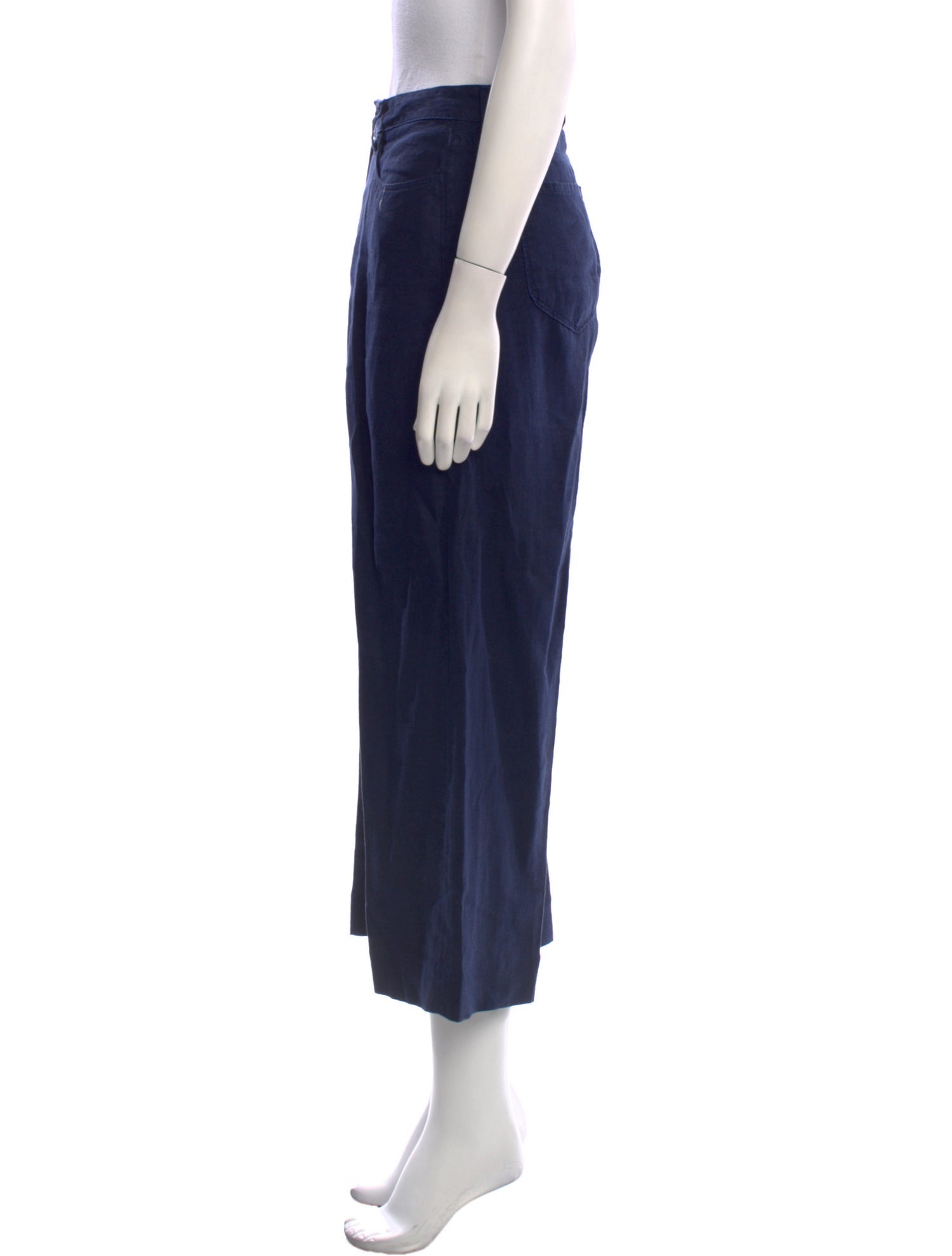 L'Agence Linen Wide Leg Pants