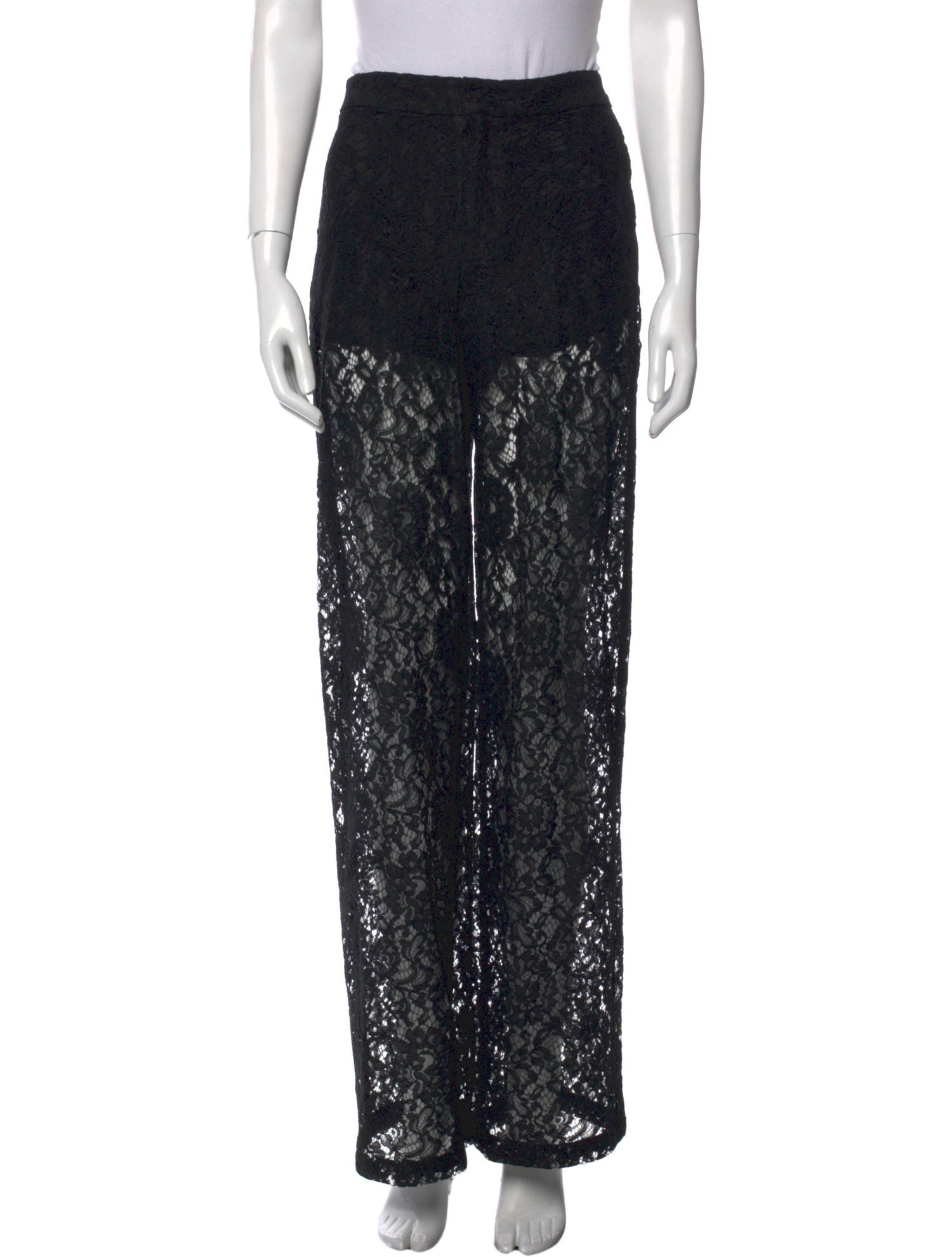 L'Agence Nylon Straight Leg Pants w/ Tags