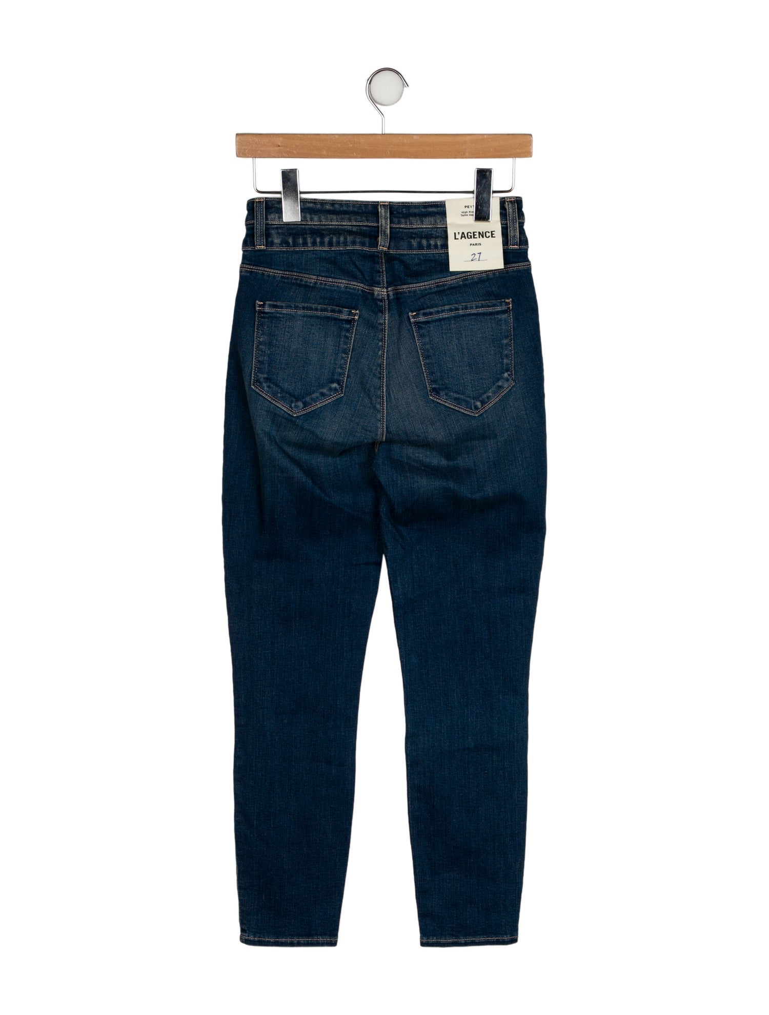 L'Agence Mid-Rise Skinny Leg Jeans